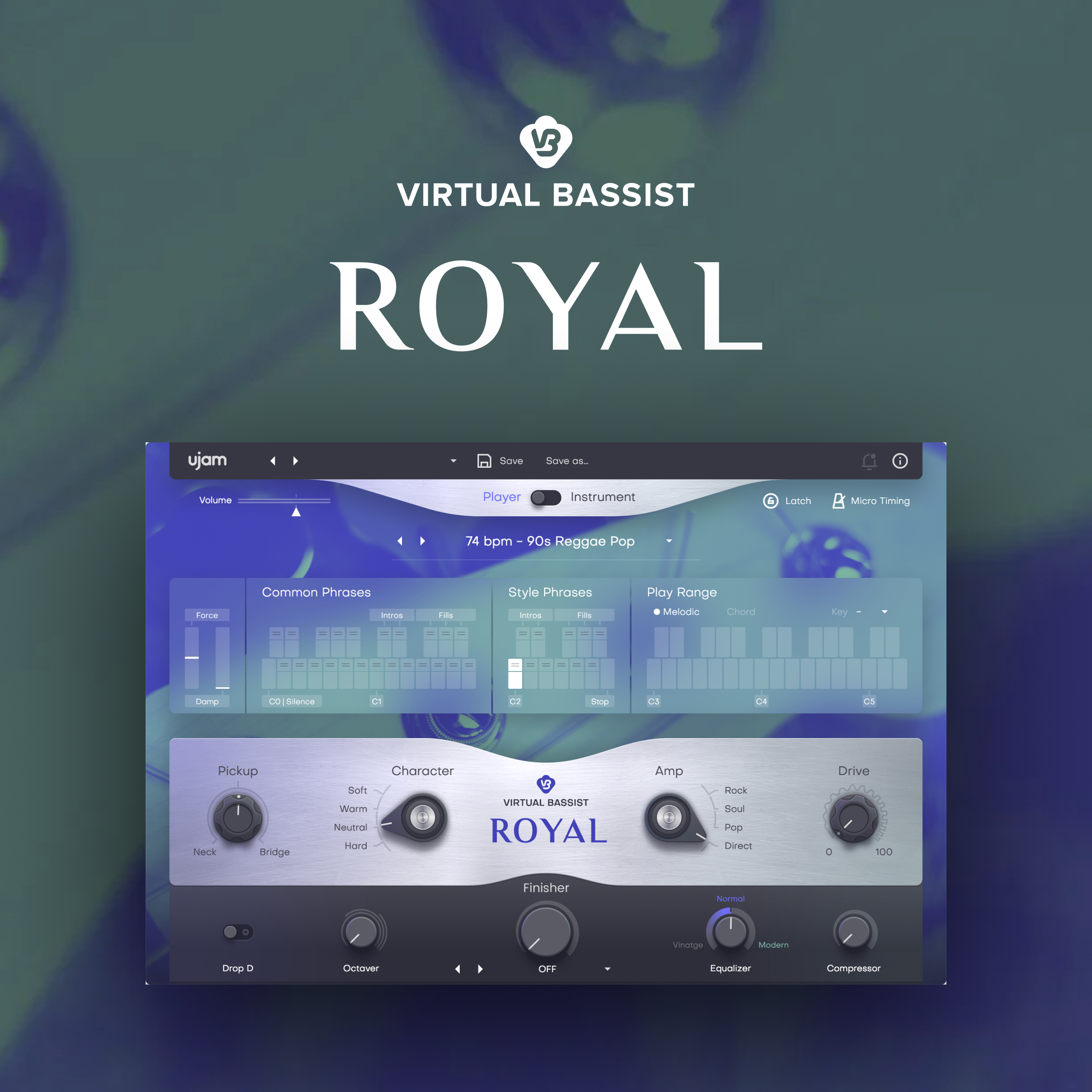 Ujam Virtual Bаssist ROYАL - The Sеssion Prо